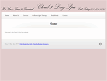 Tablet Screenshot of cloud9dayspanj.com